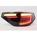 Subaru Impreza WRX GV Version 10 5 Door Hatchback 08-14 Black Face Smoke Light Bar LED Tail Lamp